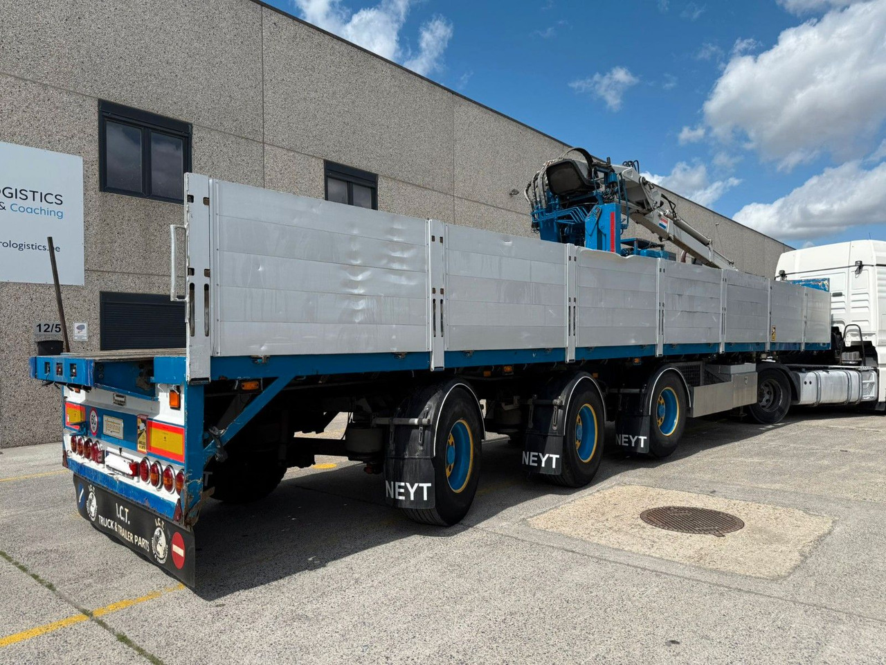 Vogelzang. Kran HIAB R165 roto. TUV 10/2025 - Semirremolque plataforma/ Caja abierta: foto 5 Vogelzang. Kran HIAB R165 roto. TUV 10/2025 - Semirremolque plataforma/ Caja abierta: foto 5