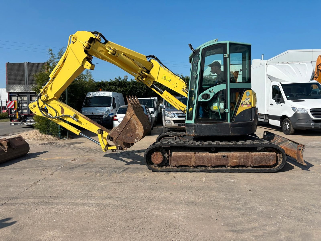 Yanmar B7 Sigma. 3 Löffel. - Miniexcavadora: foto 3 Yanmar B7 Sigma. 3 Löffel. - Miniexcavadora: foto 3