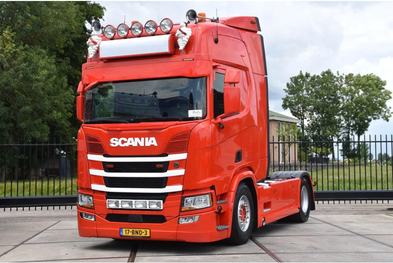 Scania R450 NGS 4x2NB - RETARDER - NEW TACHO - FULL AIR - PARK. AIRCO - PTO - LEATHER SEATS - 2 x FUEL TANKS - EXCELLENT CONDITION - - Cabeza tractora: foto 1 Scania R450 NGS 4x2NB - RETARDER - NEW TACHO - FULL AIR - PARK. AIRCO - PTO - LEATHER SEATS - 2 x FUEL TANKS - EXCELLENT CONDITION - - Cabeza tractora: foto 1