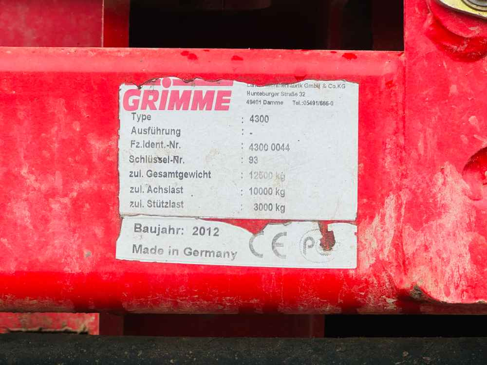Grimme SV-260-MultiSep - Cosechadora: foto 2 Grimme SV-260-MultiSep - Cosechadora: foto 2