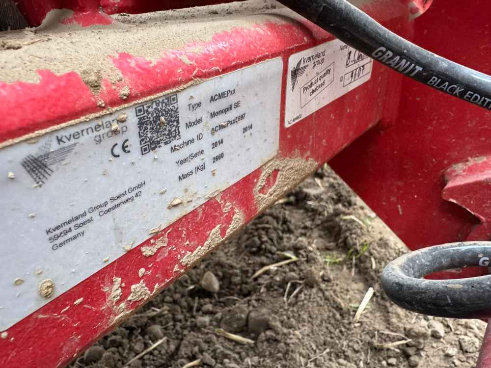 Kverneland MONOPILL 18 rangs - Sembradora: foto 4 Kverneland MONOPILL 18 rangs - Sembradora: foto 4