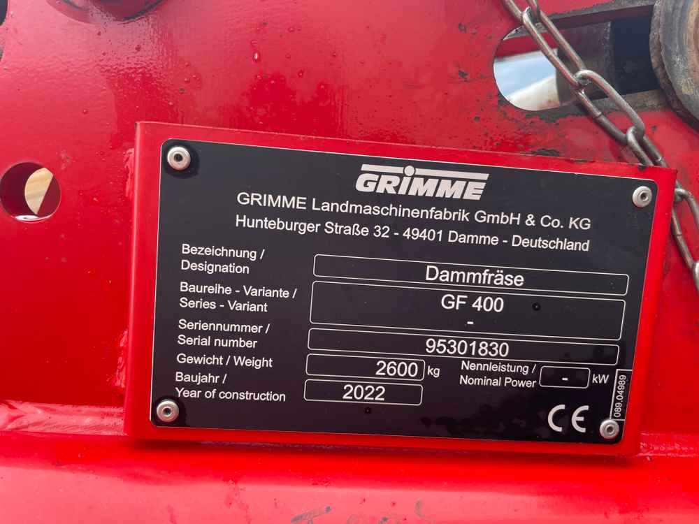 Cosechadora Grimme GF 400: foto 7 Cosechadora Grimme GF 400: foto 7