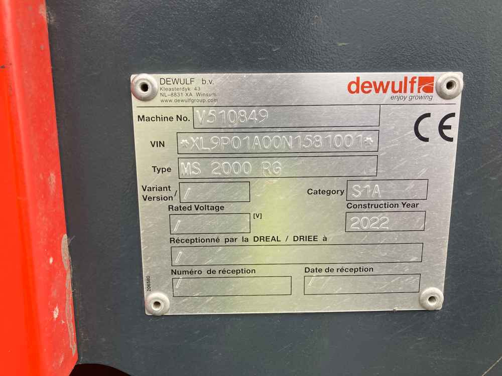Dewulf Dewulf, MS 2000 RS, 2 Row, Trailed, Belt, Potato Planter - Cosechadora: foto 5 Dewulf Dewulf, MS 2000 RS, 2 Row, Trailed, Belt, Potato Planter - Cosechadora: foto 5