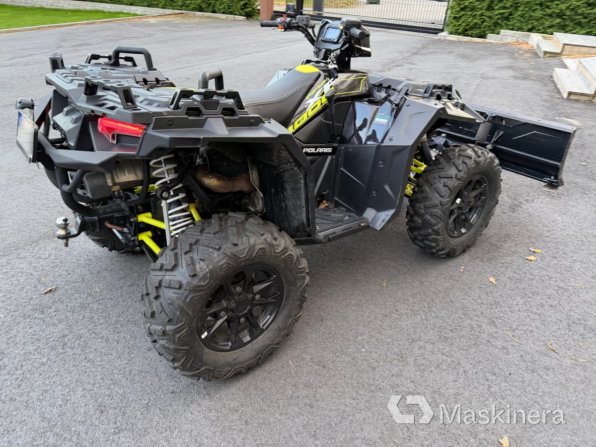 ATV Polaris Sportsman XP 1000 S med snöblad - Cuadrimoto: foto 5 ATV Polaris Sportsman XP 1000 S med snöblad - Cuadrimoto: foto 5