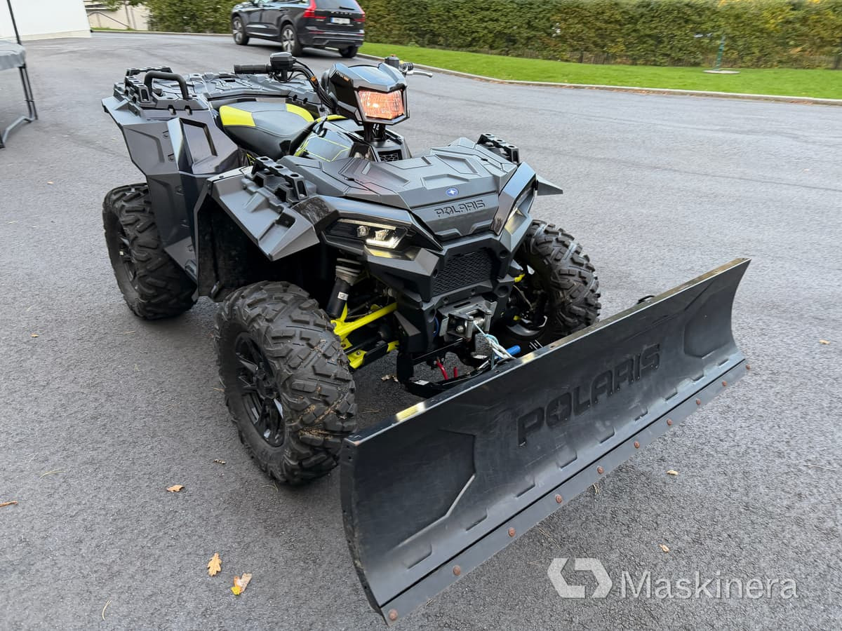 ATV Polaris Sportsman XP 1000 S med snöblad - Cuadrimoto: foto 3 ATV Polaris Sportsman XP 1000 S med snöblad - Cuadrimoto: foto 3