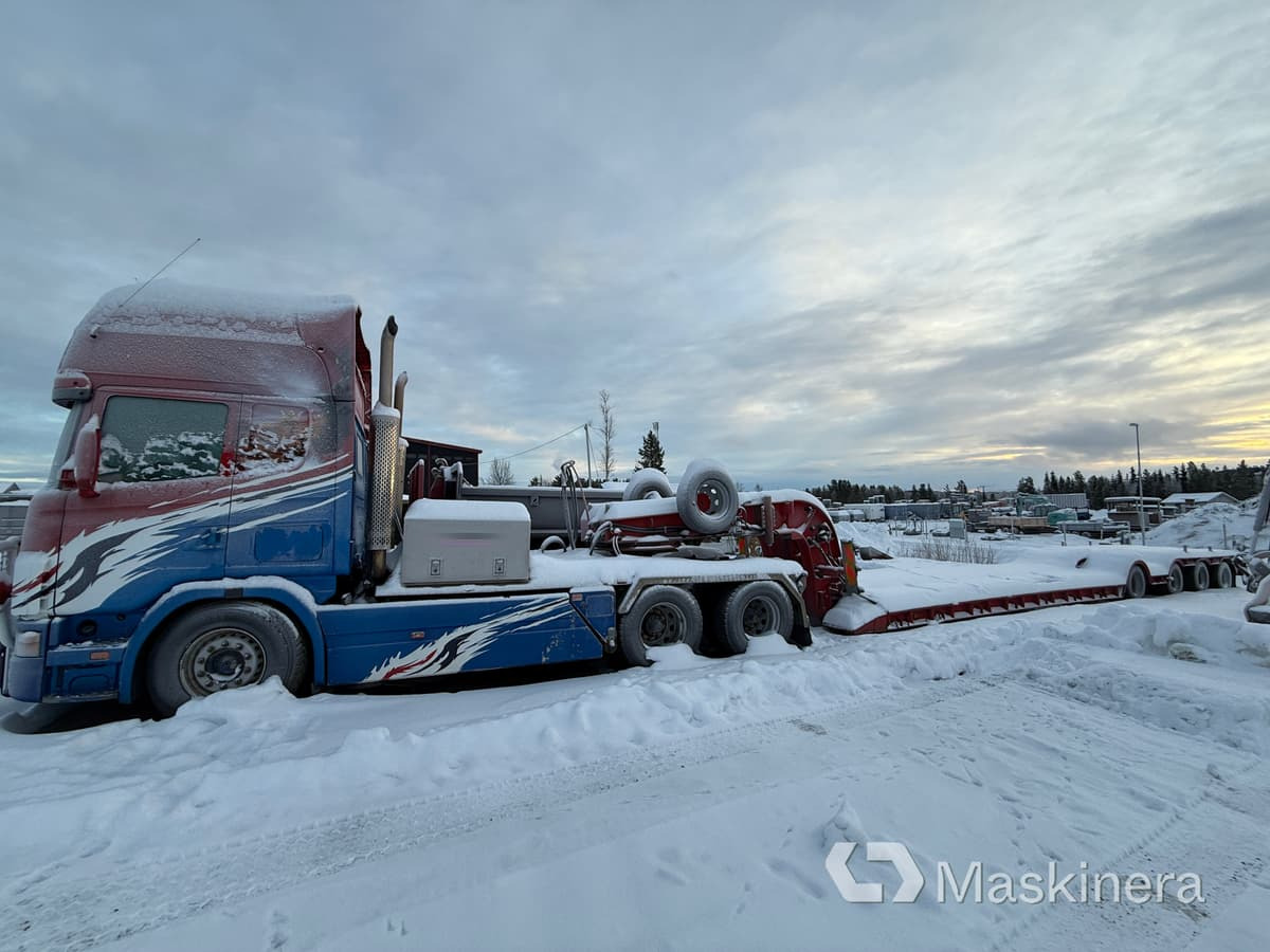 Maskintrailer Scania R144 6X4 & VM Trailer VM53-4-PNK - Cabeza tractora, Semirremolque góndola rebajadas: foto 5 Maskintrailer Scania R144 6X4 & VM Trailer VM53-4-PNK - Cabeza tractora, Semirremolque góndola rebajadas: foto 5