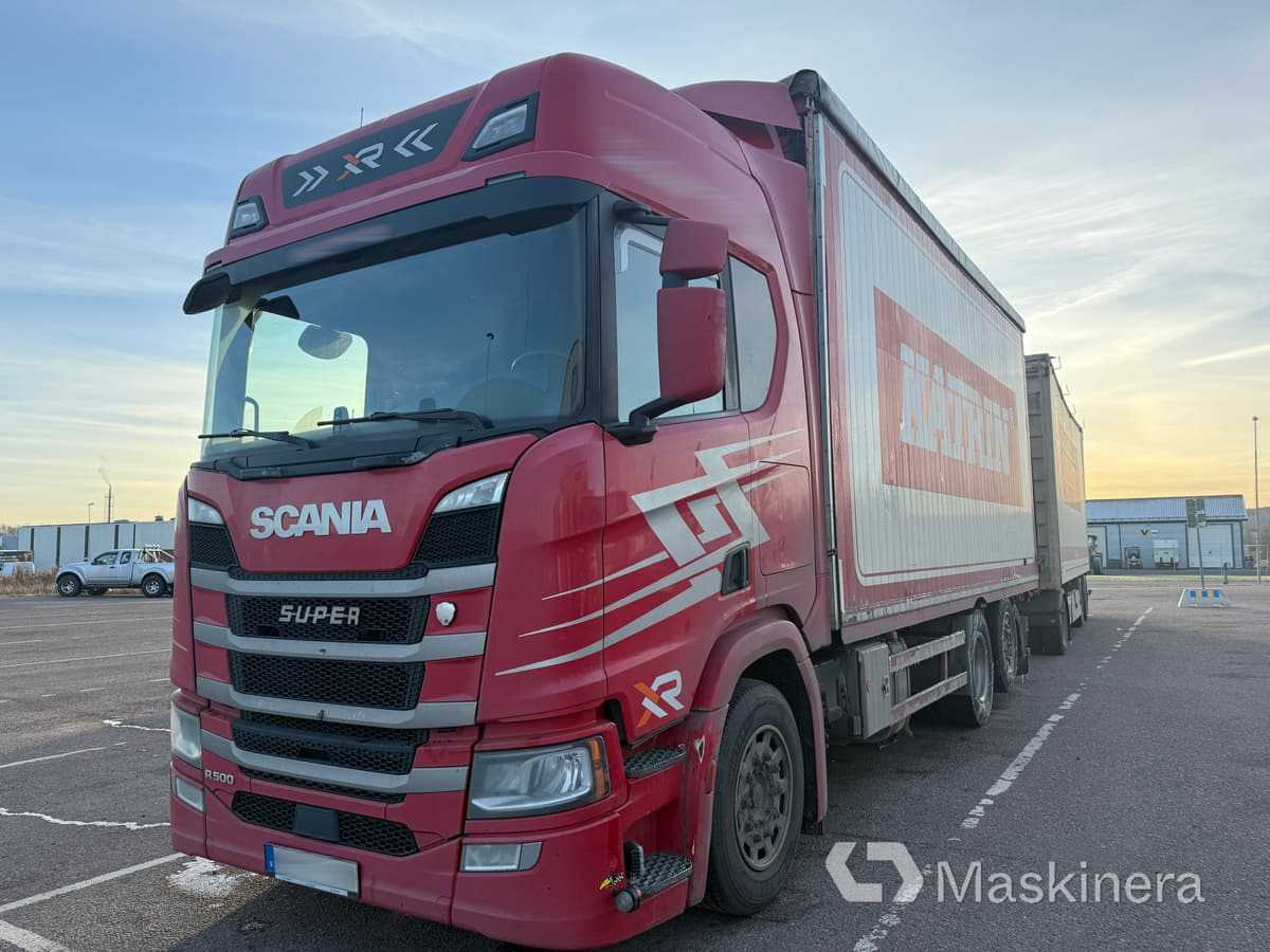 Camión caja cerrada Flisekipage Scania R500- Tyllis 3PVH: foto 14
