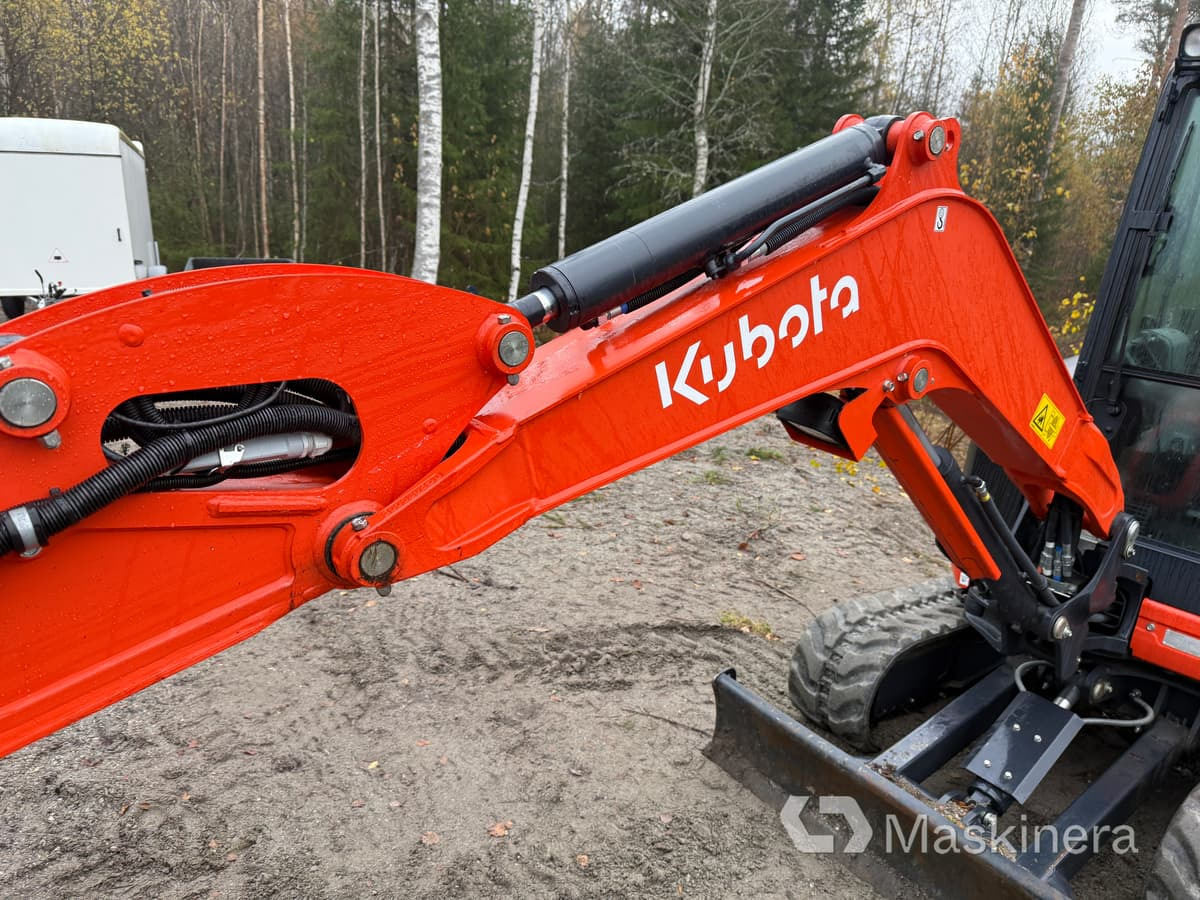 Excavadora de cadenas Grävmaskin Kubota KX027-4 med många redskap: foto 21 Excavadora de cadenas Grävmaskin Kubota KX027-4 med många redskap: foto 21