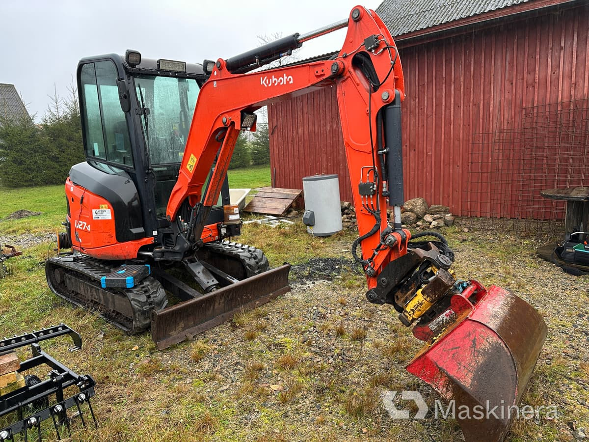 Grävmaskin Kubota U27-4 - Excavadora de cadenas: foto 3 Grävmaskin Kubota U27-4 - Excavadora de cadenas: foto 3