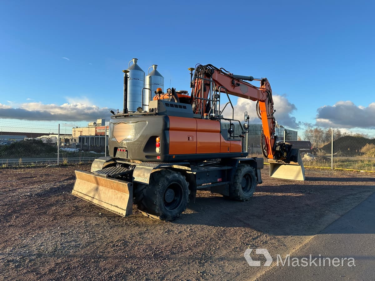 Hjulgrävare Doosan DX160W-5 - Excavadora de cadenas: foto 5 Hjulgrävare Doosan DX160W-5 - Excavadora de cadenas: foto 5
