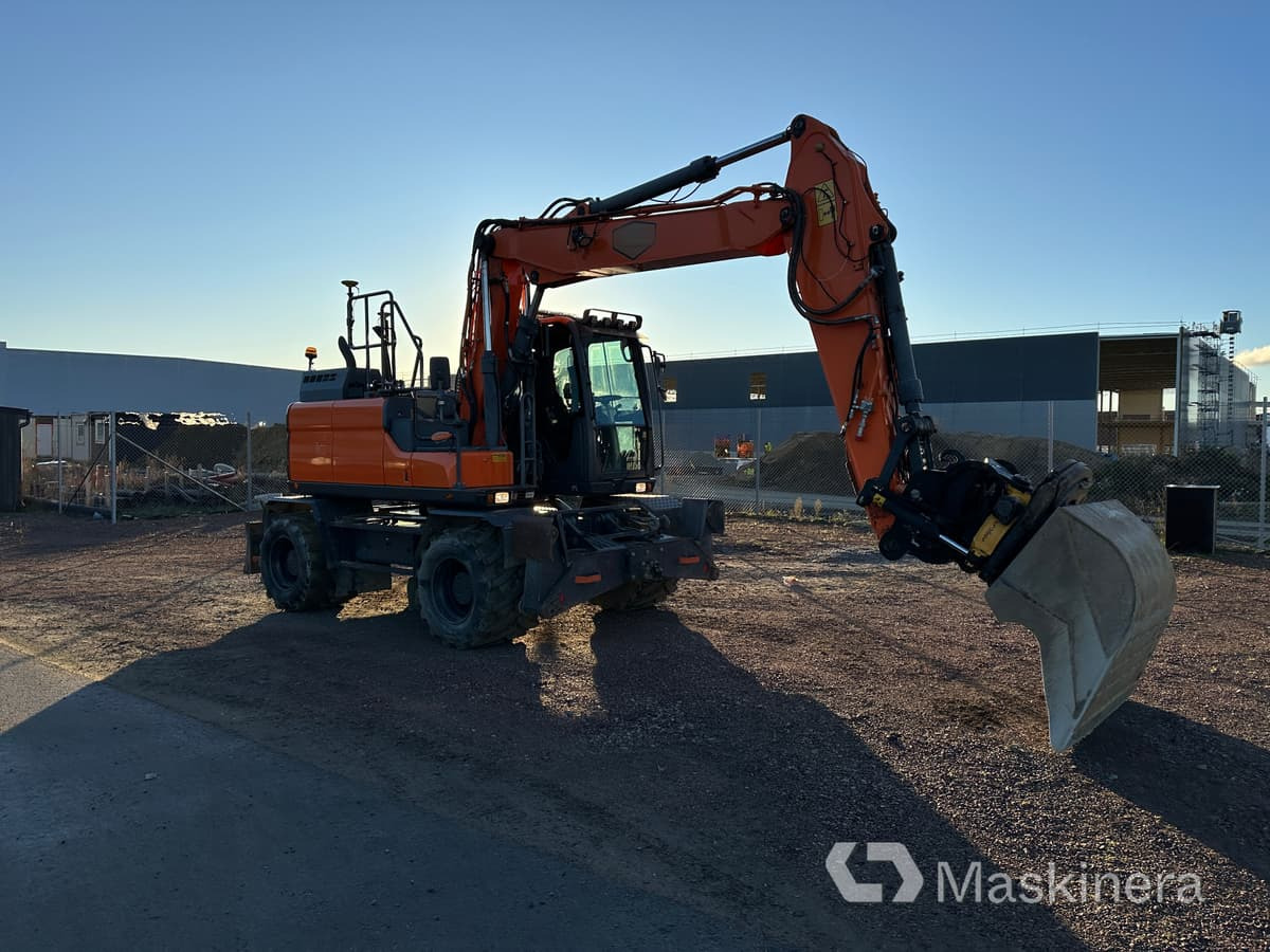 Hjulgrävare Doosan DX160W-5 - Excavadora de cadenas: foto 3 Hjulgrävare Doosan DX160W-5 - Excavadora de cadenas: foto 3