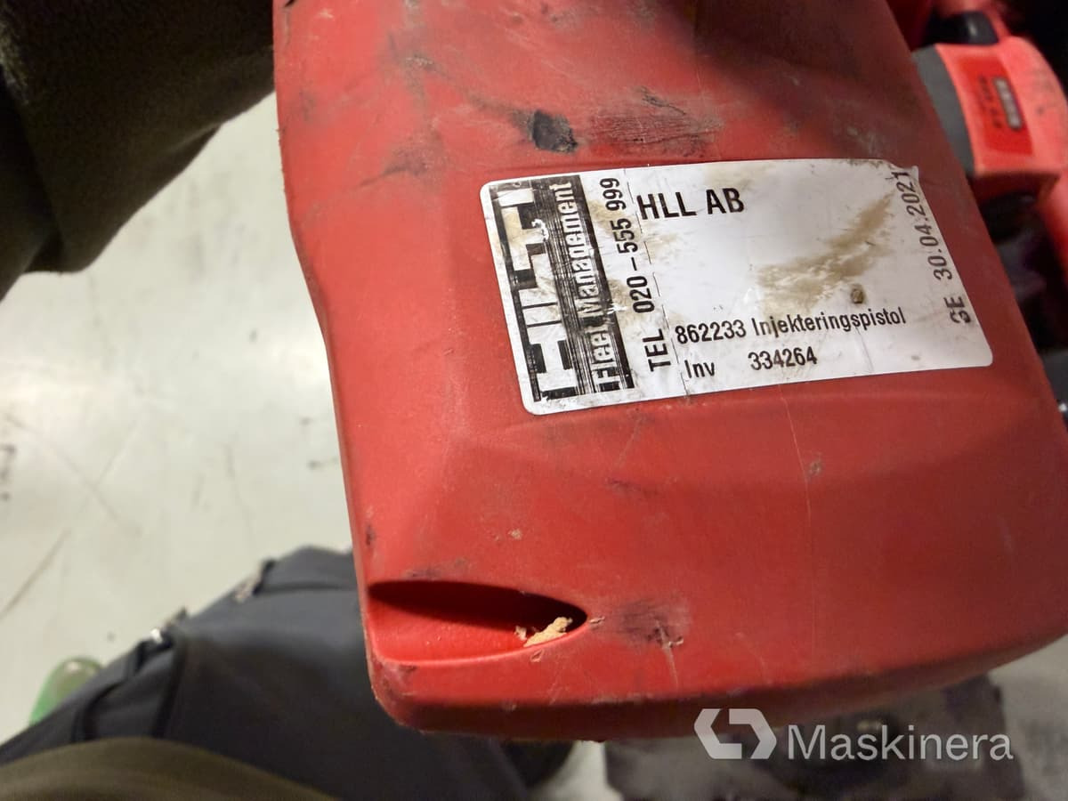 Equipo de construcción Injekteringspistol Hilti HDE 500-22: foto 7