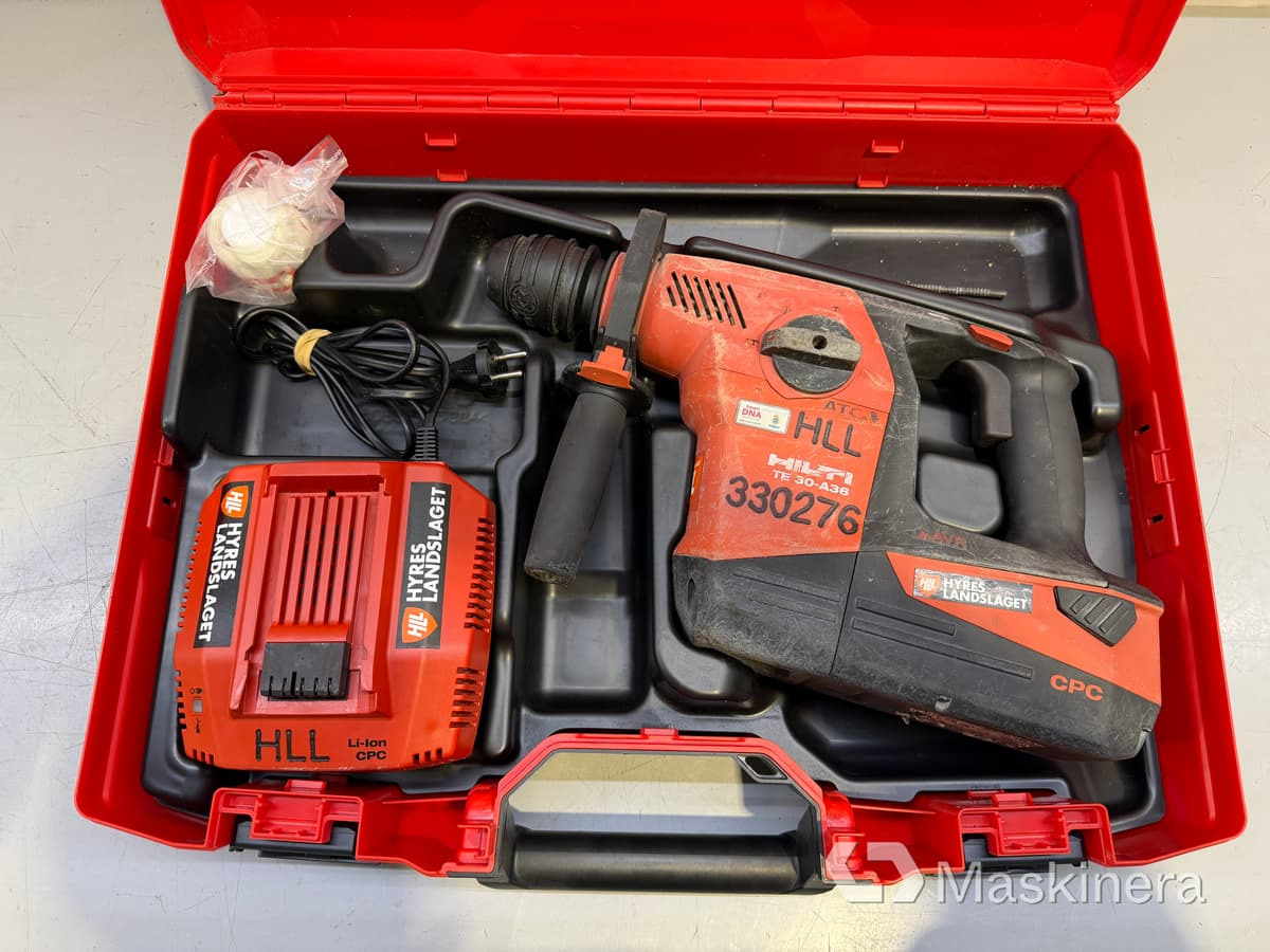 Kombihammare Hilti TE 30-A36 - Equipo de construcción: foto 2 Kombihammare Hilti TE 30-A36 - Equipo de construcción: foto 2