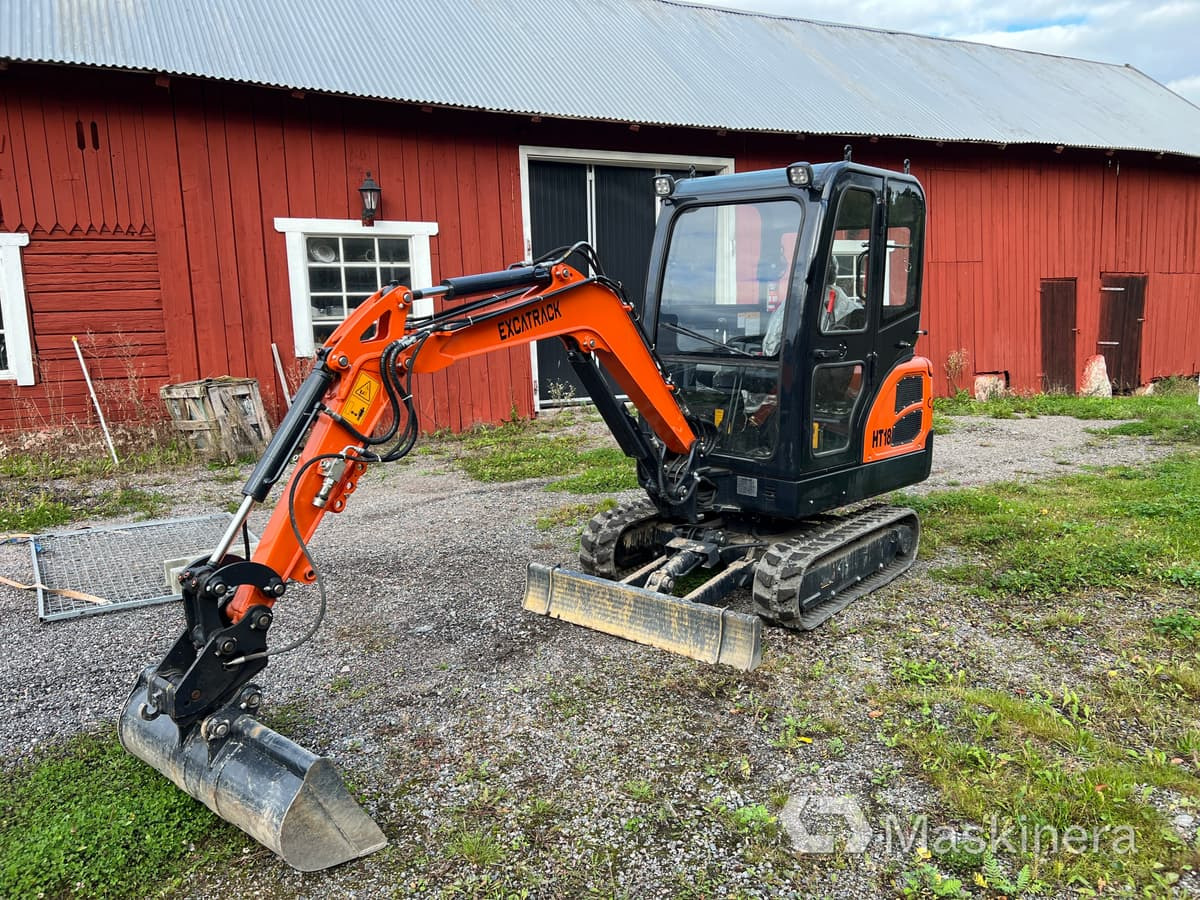 Excavadora de cadenas Minigrävare Excatrack HT18: foto 1