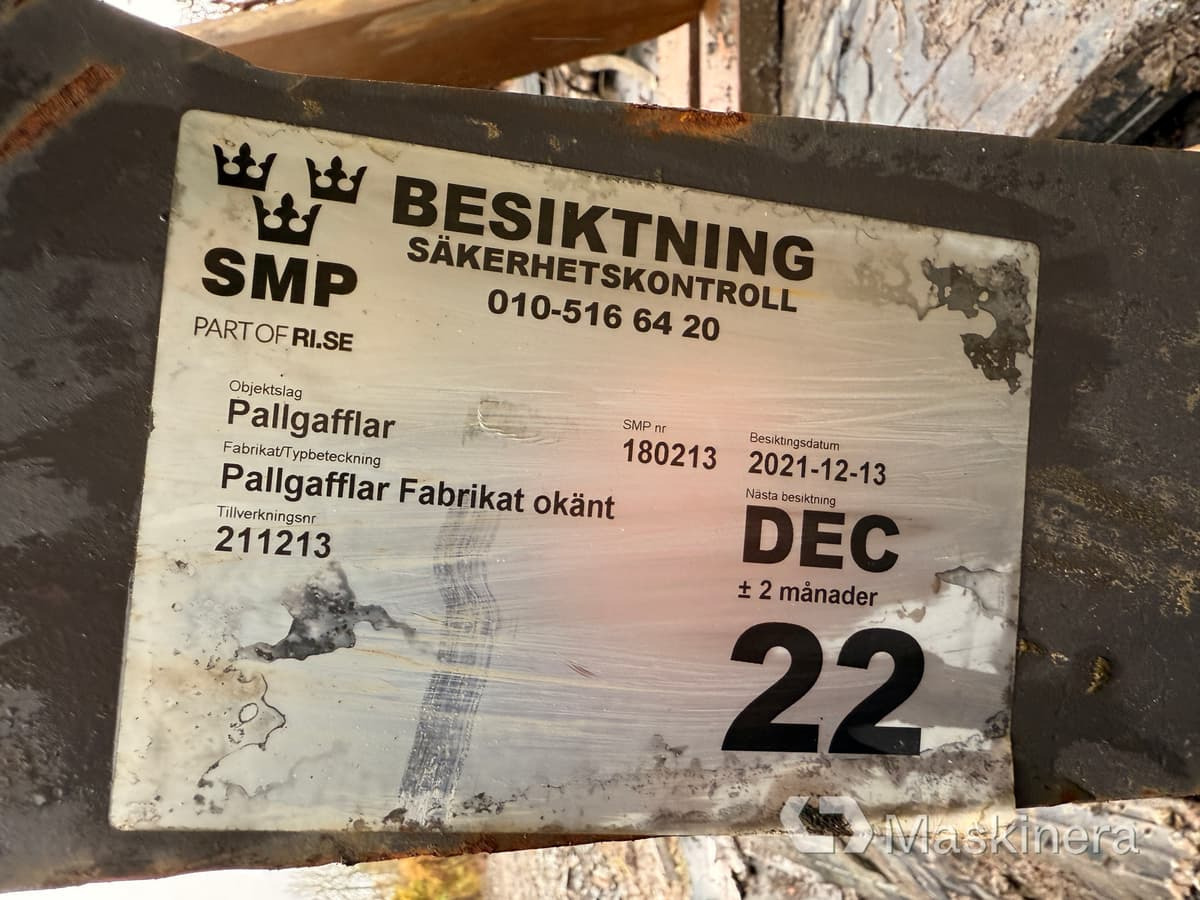 Pallgafflar/Gaffelställ Stor-stora BM-fäste - Horquillas: foto 4 Pallgafflar/Gaffelställ Stor-stora BM-fäste - Horquillas: foto 4