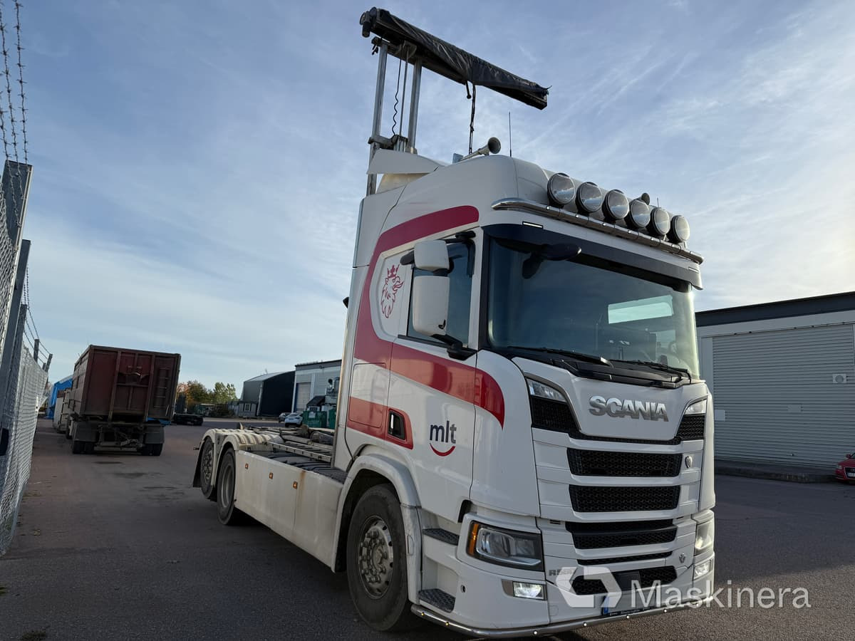 Scania R580 6X2 / Kilafors Lastväxlare Scania R580 6X2 ink. Lastväxlarsläp Kilafors - Camión multibasculante: foto 3 Scania R580 6X2 / Kilafors Lastväxlare Scania R580 6X2 ink. Lastväxlarsläp Kilafors - Camión multibasculante: foto 3