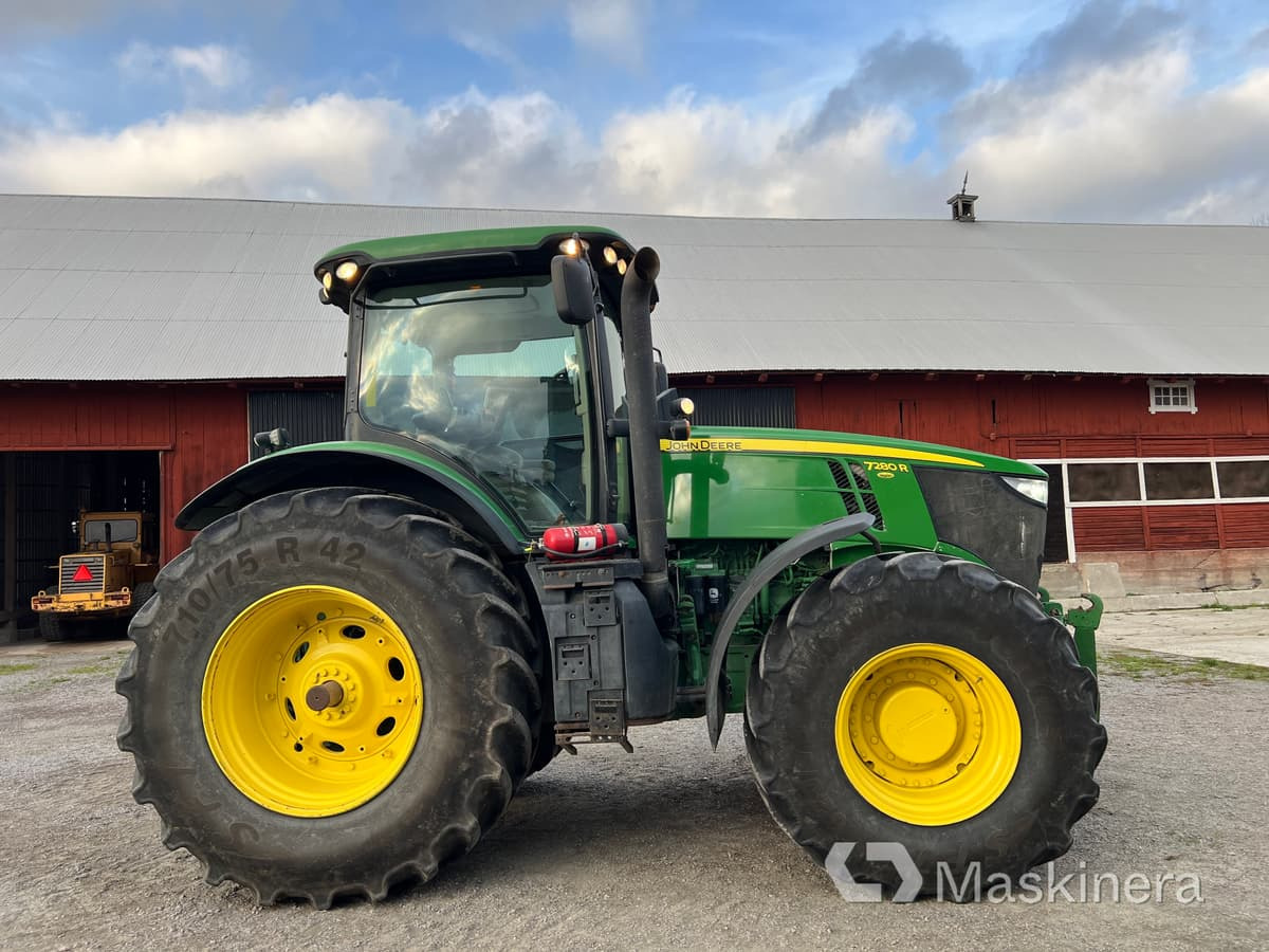 Traktor John Deere 7280R med dubbelmontage & GPS - Tractor: foto 4 Traktor John Deere 7280R med dubbelmontage & GPS - Tractor: foto 4