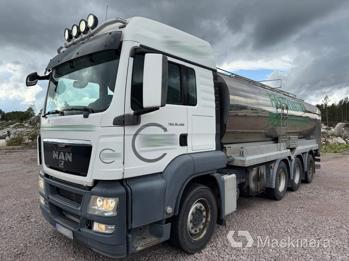 Vatten/Tankbil Man TGS 35.480 8X4-4 BL - Camión cisterna: foto 1 Vatten/Tankbil Man TGS 35.480 8X4-4 BL - Camión cisterna: foto 1