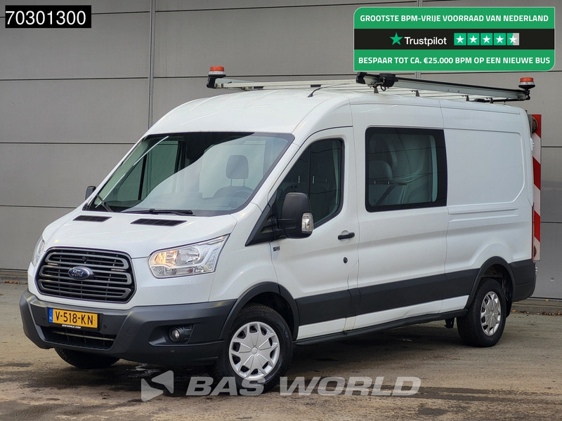 Ford Transit 130pk Dubbel Cabine L3H2 Pijlwagen Actiewagen Trekhaak Navi Airco Cruise Camera Parkeersensoren v+a Imperiaal RWD Euro6 DC Doka - Furgón: foto 1 Ford Transit 130pk Dubbel Cabine L3H2 Pijlwagen Actiewagen Trekhaak Navi Airco Cruise Camera Parkeersensoren v+a Imperiaal RWD Euro6 DC Doka - Furgón: foto 1
