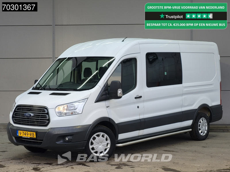 Ford Transit 130pk Dubbel Cabine L3H2 Trekhaak Airco Cruise Camera Parkeersensoren Euro6 DC Doka Mixto Airco Trekhaak Cruise control - Furgoneta pequeña: foto 1 Ford Transit 130pk Dubbel Cabine L3H2 Trekhaak Airco Cruise Camera Parkeersensoren Euro6 DC Doka Mixto Airco Trekhaak Cruise control - Furgoneta pequeña: foto 1