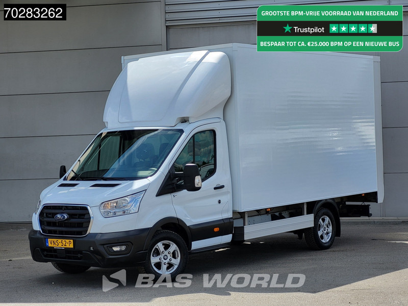 Ford Transit 130pk Laadklep Zijdeur Bakwagen Airco Cruise Camera Euro6 Koffer Meubelbak 21m3 Airco Cruise control - Furgoneta caja cerrada: foto 1 Ford Transit 130pk Laadklep Zijdeur Bakwagen Airco Cruise Camera Euro6 Koffer Meubelbak 21m3 Airco Cruise control - Furgoneta caja cerrada: foto 1