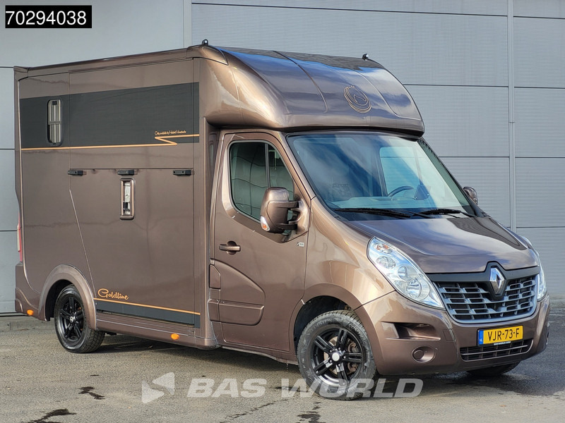 Renault Master 130pk Paardenwagen Hengstenuitvoeren Trekhaak Airco Euro6 Horsetruck Veewagen Horse 14m3 Airco Trekhaak - Furgoneta: foto 3 Renault Master 130pk Paardenwagen Hengstenuitvoeren Trekhaak Airco Euro6 Horsetruck Veewagen Horse 14m3 Airco Trekhaak - Furgoneta: foto 3