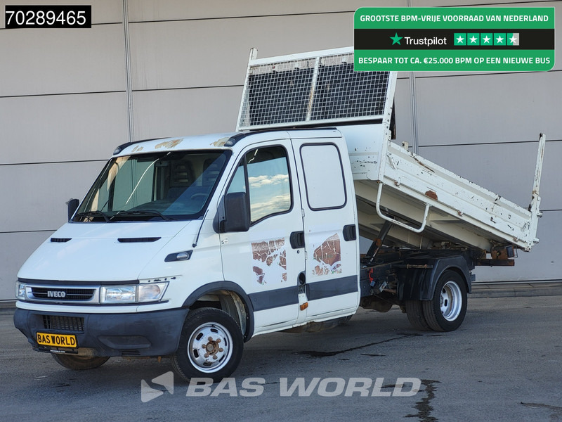 Iveco Daily 35C12 Kipper Dubbel Cabine Dubbellucht Tipper Benne Export 2m3 - Furgoneta basculante: foto 1 Iveco Daily 35C12 Kipper Dubbel Cabine Dubbellucht Tipper Benne Export 2m3 - Furgoneta basculante: foto 1