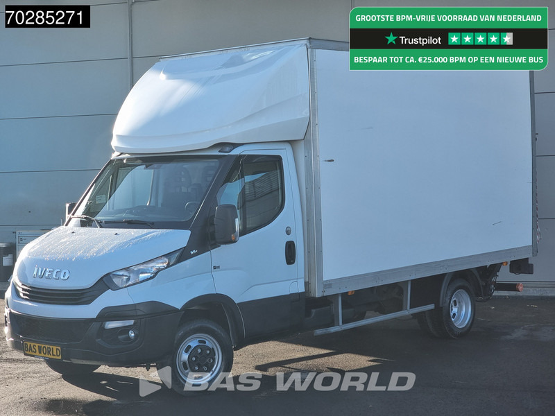 Iveco Daily 35C14 COMING SOON! Laadklep Dubbellucht Bakwagen Airco Cruise Euro6 Meubelbak Koffer 20m3 Airco Cruise control - Furgoneta caja cerrada: foto 1 Iveco Daily 35C14 COMING SOON! Laadklep Dubbellucht Bakwagen Airco Cruise Euro6 Meubelbak Koffer 20m3 Airco Cruise control - Furgoneta caja cerrada: foto 1