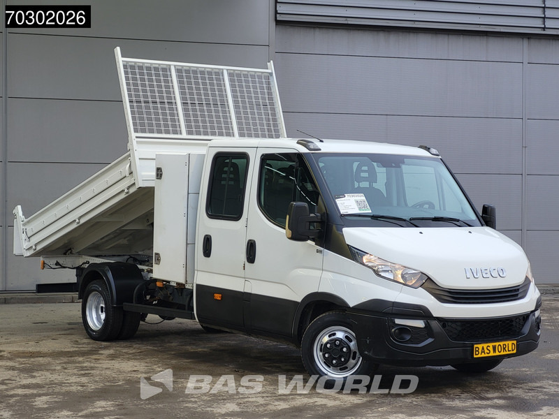 Iveco Daily 35C14 Dubbel Cabine Kipper met Kist Dubbellucht 3,5t Trekhaak Airco Cruise Euro6 Tipper Benne Kieper Airco Trekhaak Cruise contr - Furgoneta basculante: foto 3 Iveco Daily 35C14 Dubbel Cabine Kipper met Kist Dubbellucht 3,5t Trekhaak Airco Cruise Euro6 Tipper Benne Kieper Airco Trekhaak Cruise contr - Furgoneta basculante: foto 3