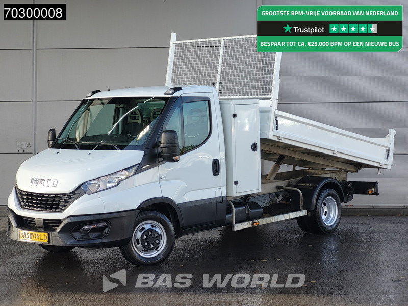 Iveco Daily 35C14 Kipper met Kist Dubbellucht 3,5t Trekhaak Airco Cruise Euro6 Tippe Benne Kieper Airco Trekhaak Cruise control - Furgoneta basculante: foto 1 Iveco Daily 35C14 Kipper met Kist Dubbellucht 3,5t Trekhaak Airco Cruise Euro6 Tippe Benne Kieper Airco Trekhaak Cruise control - Furgoneta basculante: foto 1
