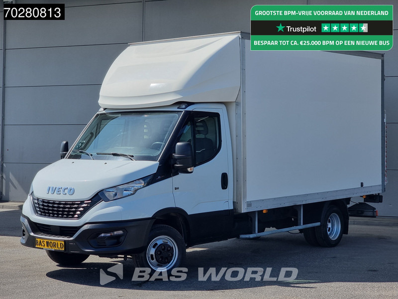 Iveco Daily 35C14 Laadklep Dubbellucht Bakwagen Airco Cruise Euro6 Koffer Meubelbak 22m3 Airco Cruise control - Furgoneta caja cerrada: foto 1 Iveco Daily 35C14 Laadklep Dubbellucht Bakwagen Airco Cruise Euro6 Koffer Meubelbak 22m3 Airco Cruise control - Furgoneta caja cerrada: foto 1
