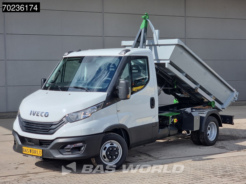 Iveco Daily 35C16 3.0L 160PK Haakarm Airco Cruise Euro6 Kipper Hooklift Abrollkipper 2m3 Airco Cruise control - Furgoneta basculante: foto 3 Iveco Daily 35C16 3.0L 160PK Haakarm Airco Cruise Euro6 Kipper Hooklift Abrollkipper 2m3 Airco Cruise control - Furgoneta basculante: foto 3