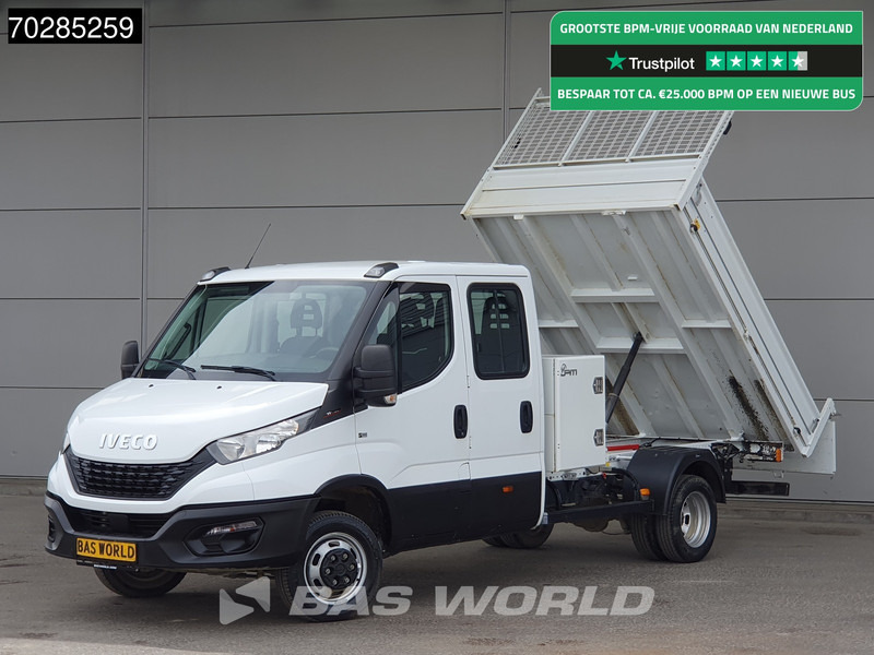 Iveco Daily 35C16 3.0L Open Laadbak met Kist Dubbel Cabine Dubbellucht Navi Airco Cruise Camera Euro6 Pritsche Pickup Open Box 2m3 Airco Tre - Furgoneta caja abierta: foto 1 Iveco Daily 35C16 3.0L Open Laadbak met Kist Dubbel Cabine Dubbellucht Navi Airco Cruise Camera Euro6 Pritsche Pickup Open Box 2m3 Airco Tre - Furgoneta caja abierta: foto 1