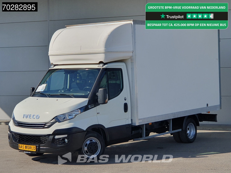 Iveco Daily 35C16 Automaat Bakwagen Achterdeuren Airco Cruise Euro6 Meubelbak Koffer 20m3 Airco Cruise control - Furgoneta caja cerrada: foto 1 Iveco Daily 35C16 Automaat Bakwagen Achterdeuren Airco Cruise Euro6 Meubelbak Koffer 20m3 Airco Cruise control - Furgoneta caja cerrada: foto 1