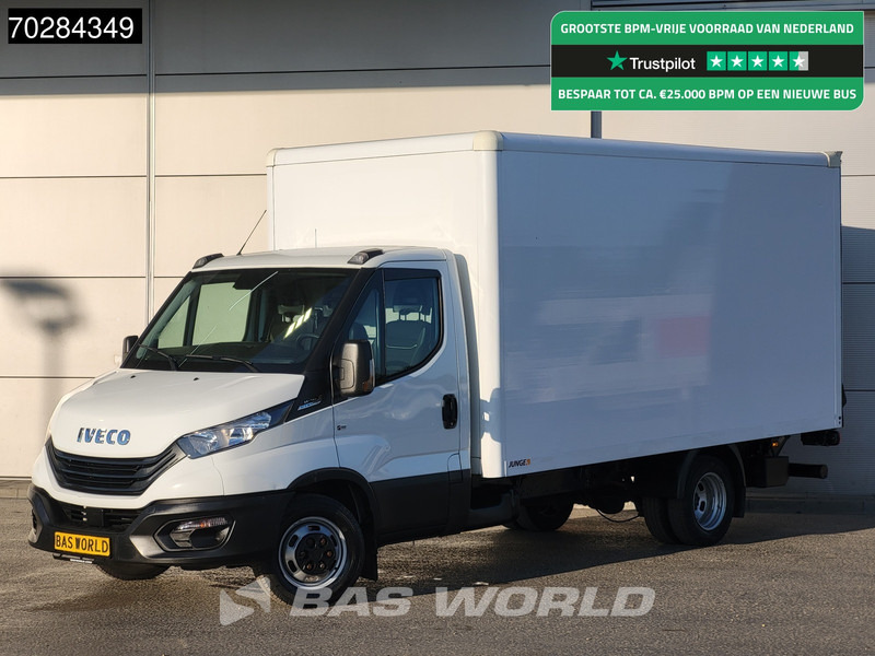 Iveco Daily 35C16 Laadklep Bakwagen Dubbellucht Airco Camera Euro6 Meubelbak Koffer 19m3 Airco - Furgoneta caja cerrada: foto 1 Iveco Daily 35C16 Laadklep Bakwagen Dubbellucht Airco Camera Euro6 Meubelbak Koffer 19m3 Airco - Furgoneta caja cerrada: foto 1