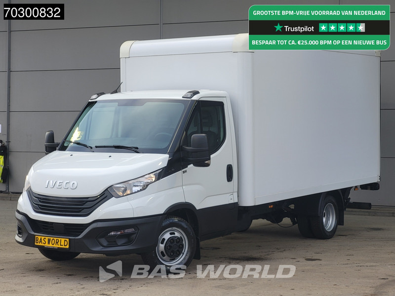 Iveco Daily 35C16 Laadklep Dubbellucht Bakwagen 160PK Airco Euro6 Meubelbak Koffer Airco - Furgoneta caja cerrada: foto 1 Iveco Daily 35C16 Laadklep Dubbellucht Bakwagen 160PK Airco Euro6 Meubelbak Koffer Airco - Furgoneta caja cerrada: foto 1