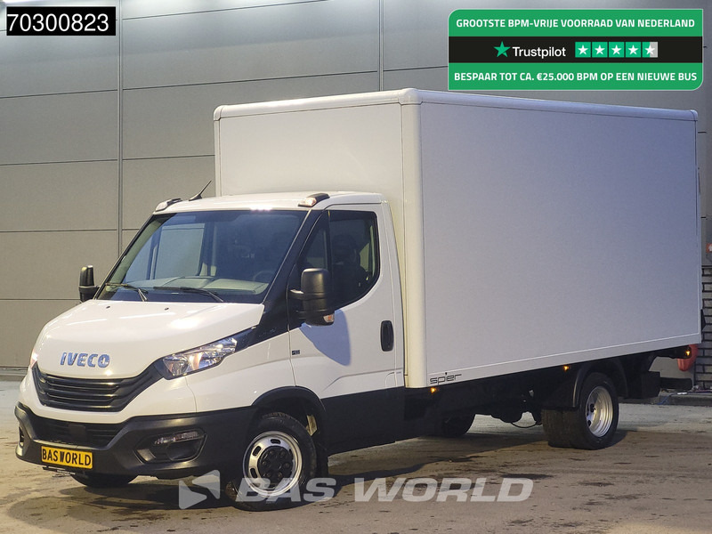 Iveco Daily 35C16 Laadklep Dubbellucht Bakwagen 160PK Airco Euro6 Meubelbak Koffer Airco - Furgoneta caja cerrada: foto 1 Iveco Daily 35C16 Laadklep Dubbellucht Bakwagen 160PK Airco Euro6 Meubelbak Koffer Airco - Furgoneta caja cerrada: foto 1