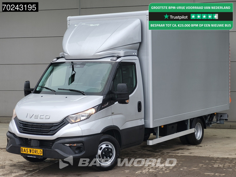 Iveco Daily 35C18 2025 MODEL Automaat 1000kg Laadklep ACC Navi Airco Zijdeur Bakwagen Meubelbak Koffer 21m3 Airco - Furgoneta caja cerrada: foto 1 Iveco Daily 35C18 2025 MODEL Automaat 1000kg Laadklep ACC Navi Airco Zijdeur Bakwagen Meubelbak Koffer 21m3 Airco - Furgoneta caja cerrada: foto 1