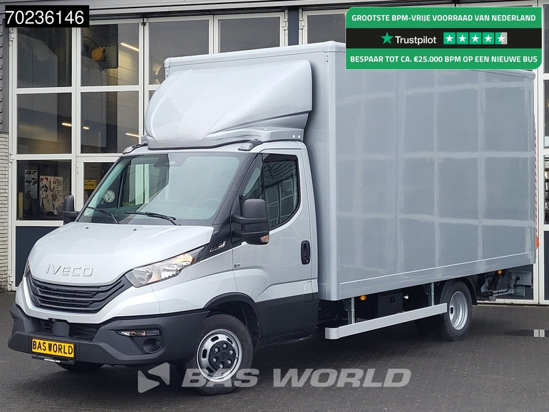 Iveco Daily 35C18 3.0L Automaat 1000KG Laadklep Zijdeur Dubbellucht 2025-Model Bakwagen ACC Airco Cruise Navi D'Hollandia Euro6 Meubelbak Ko - Furgoneta caja cerrada: foto 1 Iveco Daily 35C18 3.0L Automaat 1000KG Laadklep Zijdeur Dubbellucht 2025-Model Bakwagen ACC Airco Cruise Navi D'Hollandia Euro6 Meubelbak Ko - Furgoneta caja cerrada: foto 1