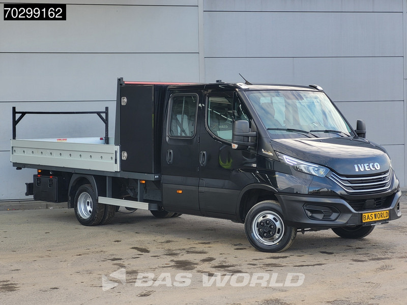 Iveco Daily 35C18 3.0L Automaat Dubbel Cabine met Kist Dubbellucht Open Laadbak 3,5t Trekhaak 180PK LED Navi Airco Cruise Euro6 Pritsche Pic - Furgoneta caja abierta: foto 3 Iveco Daily 35C18 3.0L Automaat Dubbel Cabine met Kist Dubbellucht Open Laadbak 3,5t Trekhaak 180PK LED Navi Airco Cruise Euro6 Pritsche Pic - Furgoneta caja abierta: foto 3