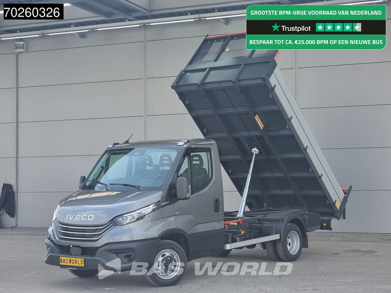 Iveco Daily 35C21 3.0L 210PK Automaat Kipper 2025 ACC Airco CarPlay Tipper Benne Kieper 3m3 Airco - Furgoneta basculante: foto 1 Iveco Daily 35C21 3.0L 210PK Automaat Kipper 2025 ACC Airco CarPlay Tipper Benne Kieper 3m3 Airco - Furgoneta basculante: foto 1