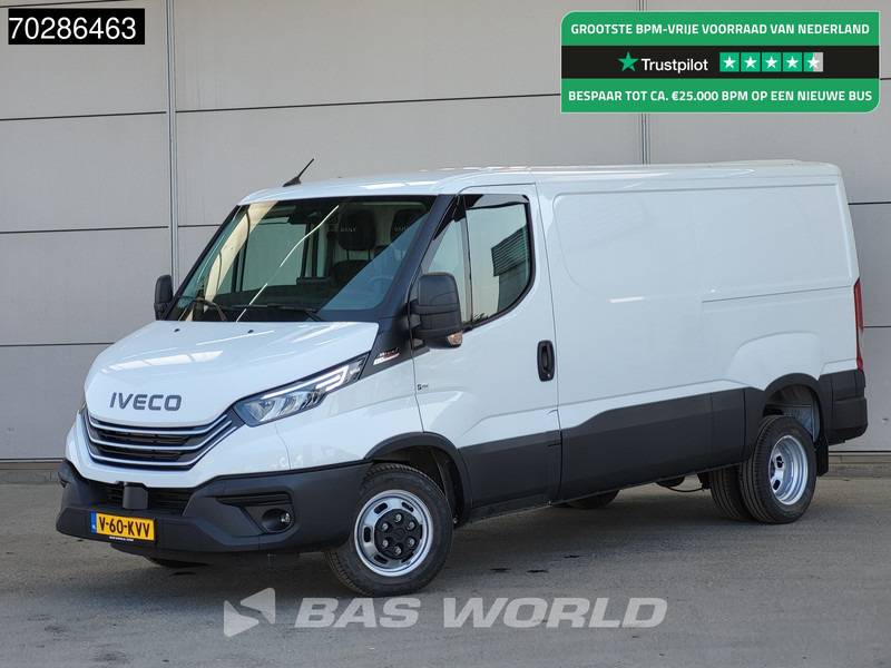 Iveco Daily 35C21 3.0L Automaat L2H1 3,5t Trekhaak LED ACC Navi Airco Camera Parkeersensoren Euro6 L2 Laag dak 9m3 Airco Trekhaak - Furgón: foto 1 Iveco Daily 35C21 3.0L Automaat L2H1 3,5t Trekhaak LED ACC Navi Airco Camera Parkeersensoren Euro6 L2 Laag dak 9m3 Airco Trekhaak - Furgón: foto 1