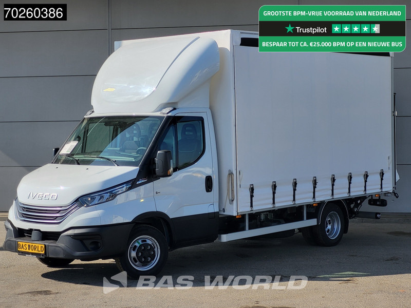 Iveco Daily 35C21 3.0L Automaat Schuifzeilen Laadklep 2025-Model Dubbellucht ACC LED CarPlay 3,5t Trekvermogen Euro6 Meubelbak Koffer 22m3 A - Furgoneta con lona: foto 1 Iveco Daily 35C21 3.0L Automaat Schuifzeilen Laadklep 2025-Model Dubbellucht ACC LED CarPlay 3,5t Trekvermogen Euro6 Meubelbak Koffer 22m3 A - Furgoneta con lona: foto 1
