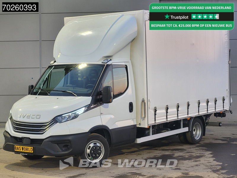 Iveco Daily 35C21 3.0L Automaat Schuifzeilen Laadklep 210PK 2025-Model Dubbellucht ACC LED CarPlay Euro6 Schuifzeil Zeilen Koffer Meubelbak - Furgoneta con lona: foto 1 Iveco Daily 35C21 3.0L Automaat Schuifzeilen Laadklep 210PK 2025-Model Dubbellucht ACC LED CarPlay Euro6 Schuifzeil Zeilen Koffer Meubelbak - Furgoneta con lona: foto 1
