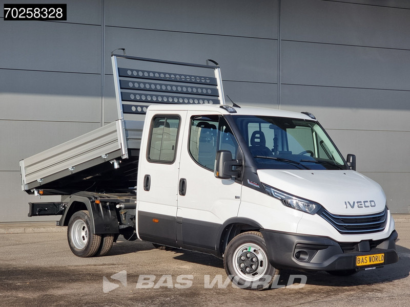 Iveco Daily 35C21 3-Zijdige Kipper Dubbel Cabine 210PK 3.0L Dubbellucht 3,5t Trekhaak ACC Airco LED Camera CarPlay Euro6 Tipper Benne Kieper - Furgoneta basculante: foto 2 Iveco Daily 35C21 3-Zijdige Kipper Dubbel Cabine 210PK 3.0L Dubbellucht 3,5t Trekhaak ACC Airco LED Camera CarPlay Euro6 Tipper Benne Kieper - Furgoneta basculante: foto 2