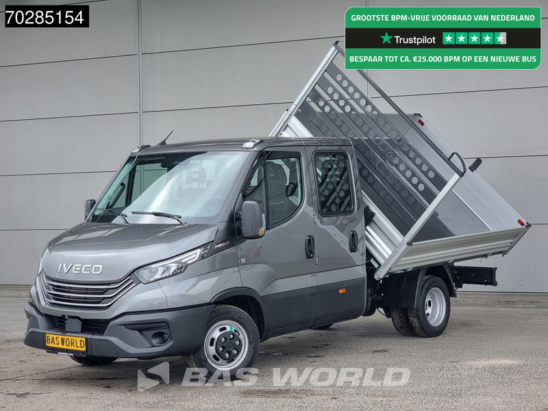 Iveco Daily 35C21 Open Laadbak Dubbel Cabine 210PK 3.0L Dubbellucht Airco Cruise LED Camera Pritsche Open Box Pickup 2m3 Airco - Furgoneta caja abierta: foto 1 Iveco Daily 35C21 Open Laadbak Dubbel Cabine 210PK 3.0L Dubbellucht Airco Cruise LED Camera Pritsche Open Box Pickup 2m3 Airco - Furgoneta caja abierta: foto 1