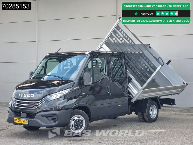 Iveco Daily 35C21 Open Laadbak Dubbel Cabine 210PK 3.0L Dubbellucht Airco Cruise LED Camera Pritsche Pickup Open Box 2m3 Airco - Furgoneta caja abierta: foto 1 Iveco Daily 35C21 Open Laadbak Dubbel Cabine 210PK 3.0L Dubbellucht Airco Cruise LED Camera Pritsche Pickup Open Box 2m3 Airco - Furgoneta caja abierta: foto 1