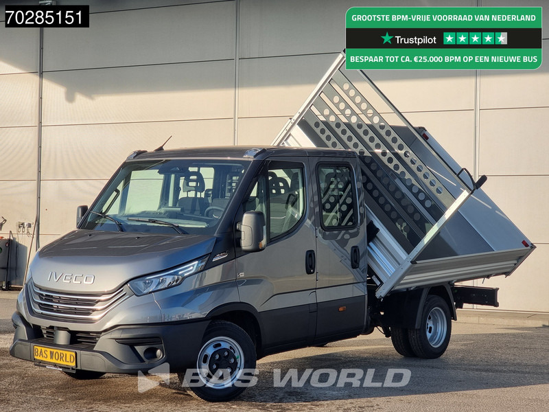 Iveco Daily 35C21 Open Laadbak Dubbel Cabine 210PK 3.0L Dubbellucht Airco Cruise LED Camera Pritsche Pickup Open Box 2m3 Airco - Furgoneta caja abierta: foto 1 Iveco Daily 35C21 Open Laadbak Dubbel Cabine 210PK 3.0L Dubbellucht Airco Cruise LED Camera Pritsche Pickup Open Box 2m3 Airco - Furgoneta caja abierta: foto 1