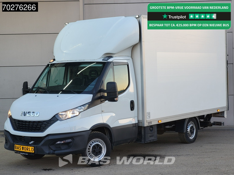 Furgoneta caja cerrada Iveco Daily 35S14 Automaat Laadklep Bakwagen Zijdeur Airco Cruise Meubelbak Koffer Airco Cruise control: foto 1