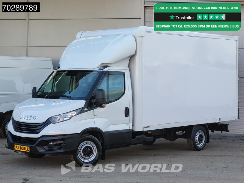 Iveco Daily 35S16 Automaat Bakwagen Achterdeuren 160PK Airco Camera Euro6 Meubelbak Koffer 21m3 Airco - Furgoneta caja cerrada: foto 1 Iveco Daily 35S16 Automaat Bakwagen Achterdeuren 160PK Airco Camera Euro6 Meubelbak Koffer 21m3 Airco - Furgoneta caja cerrada: foto 1